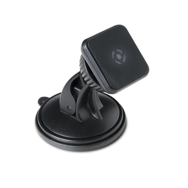 Supporto da auto magnetico, utilizzo cruscotto/parabrezza, orientabile 360°, regolabile in inclinazione, universale grazie alla piastra metallica magnetica