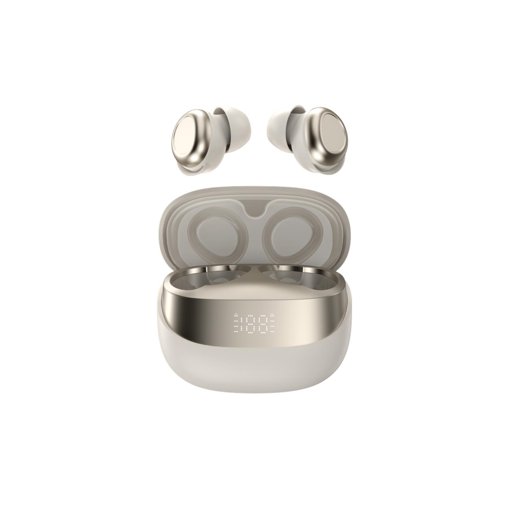 FLIP3 – Auricolari True wireless IN-EAR, microfono incorporati in entrambi gli auricolari, tasti touch multi funzione. luce LED sul box di ricarica
