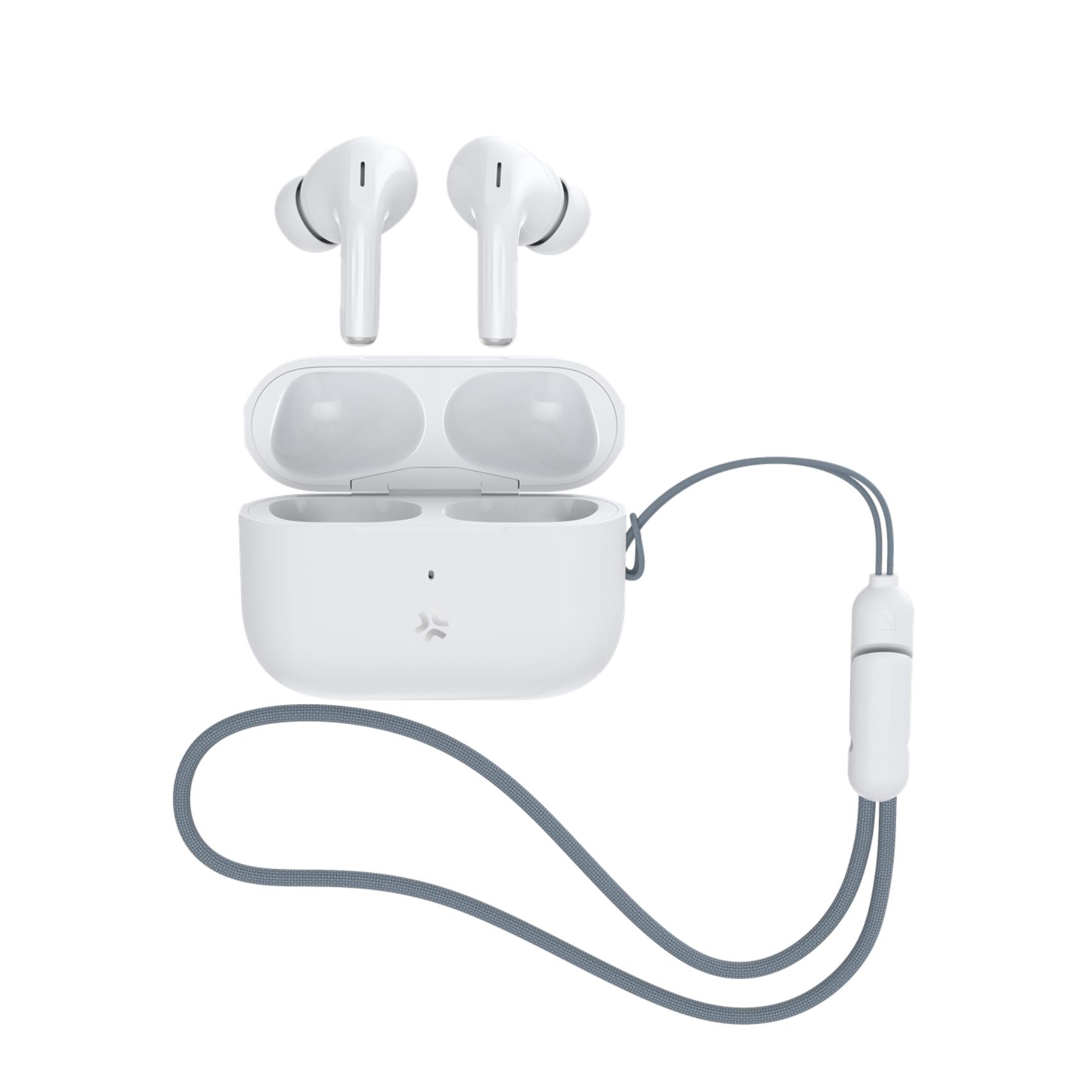 HARMONY – Auricolare True wireless con funzione ANC e ENC, capsule IN-EAR, laccetto da polso, microfono incorporato, tasti touch multi funzione, funzione automatic ear detection