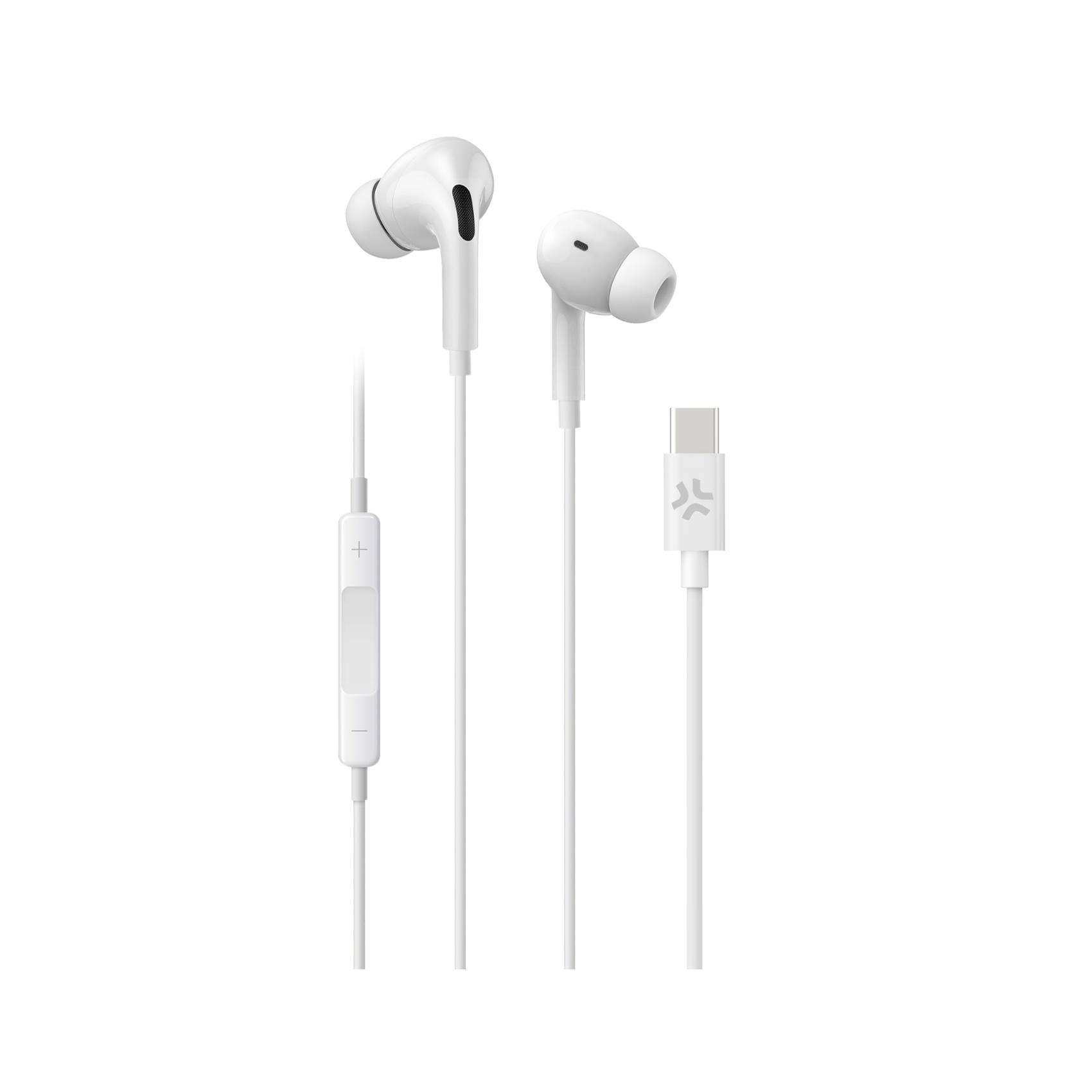 Auricolare stereo a filo IN-EAR con presa USB-C, controllo remoto, microfono integrato, lunghezza cavo 1.2 metri [PROCOMPACT2]