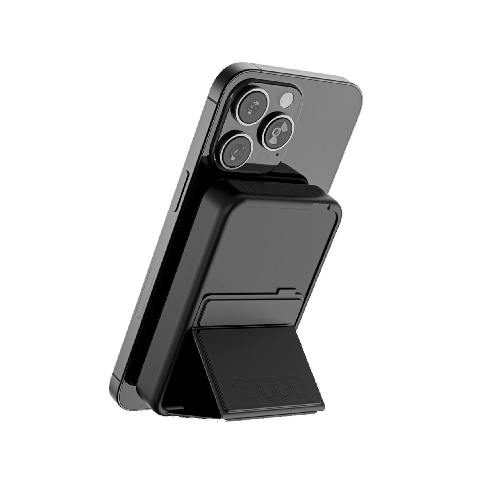 MAGPBW10000 – Powerbank compatibile con tecnologia Magsafe, capacità 10000 mAh, potenza massima 10 Watt, funzione stand, postazione wireless per ricarica Apple Watch