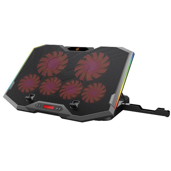 SUPPORTO DI RAFFREDDAMENTO NOTEBOOK A 6 VENTOLE – GAMING
