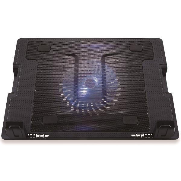 PAD DI RAFFREDDAMENTO x NOTEBOOK fino a 17″, 1 VENTOLA, 1x USB