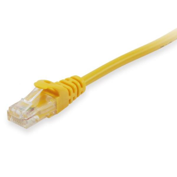 EQUIP – CAVO PATCH U/UTP CAT.6 250MHz GIALLO 0.25 metri