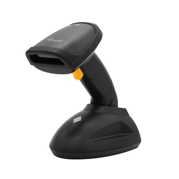 EQUIP – SCANNER WIRELESS DI CODICI A BARRE 2D, Lunga distanza, con Stand