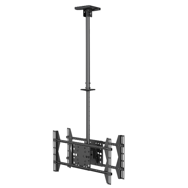 EQUIP – STAFFA DOPPIA TV SOFFITTO 32″-75″