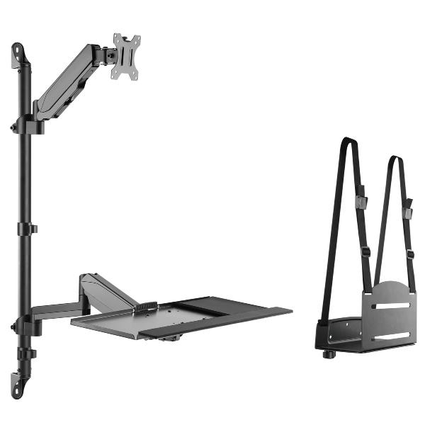 EQUIP – SUPPORTO MONITOR 17″-32″ e WORKSTATION DA PARETE