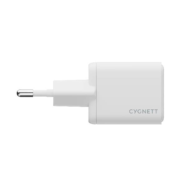 Alimentataore notebook Powerplus 35W Dual Port Wall Charger – White – EU