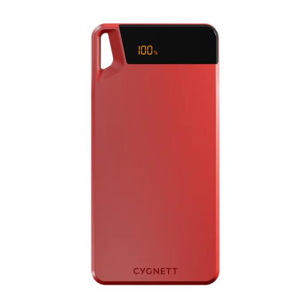 Power Bank da 10.000 mAh – Rosso