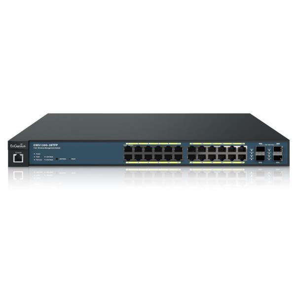 AP Controller Switch 24-port GbE PoE – 410W