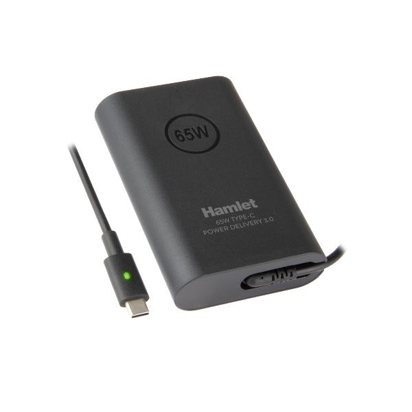 XPDC-065DL Alimentatore Universale Power Delivery USB-C 65W versione Desktop con cavi 1,5 mt + 1,7 mt