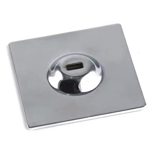 XNBLOCKPLATE PIASTRA CON FORO PER CAVO SICUREZZA