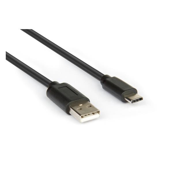 XCU2A-UC-MM18 Cavo da USB-C a USB A 2.0 M/M 180 cm Nero