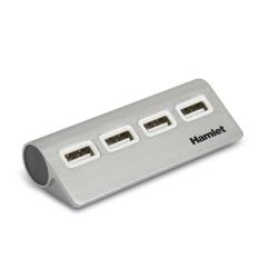 XHUB4020AL HUB USB 2.0 4 PORTE ALLUMINIO