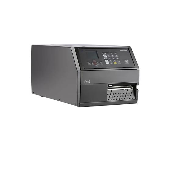 PX45A, Ethernet, Wifi rest of world,Rewinder + label taken sense,TT 203 DPI, US & EU Power Cord