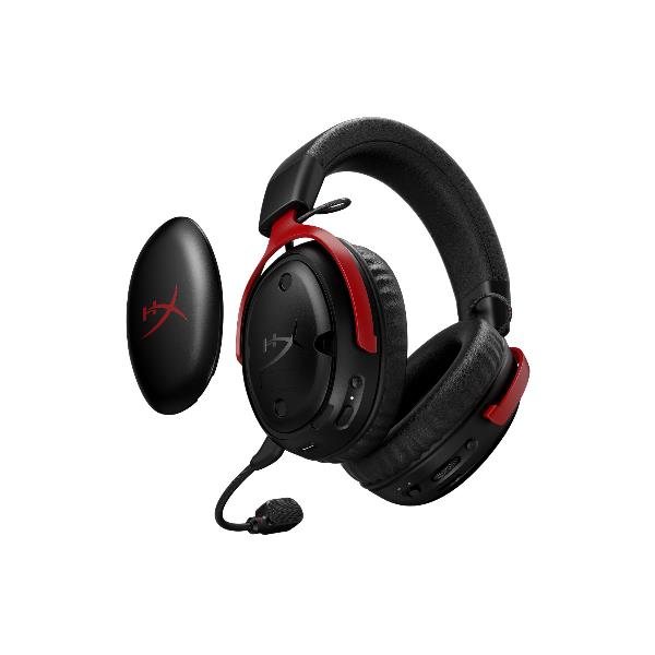 HyperX Cloud III S Wireless – Gaming Headset (Nero-Rosso)