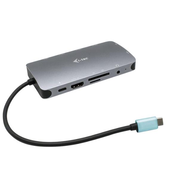 DOCKING STATION USB-C – HDMI+VGA+LAN+PD100W+ Alimentatore