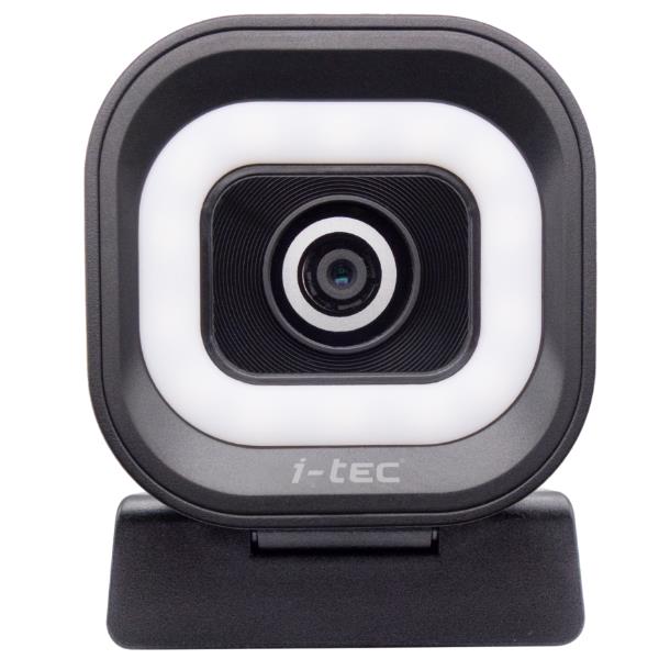 WEBCAM SOLOMON700 STREAM 4K con luce LED integrata