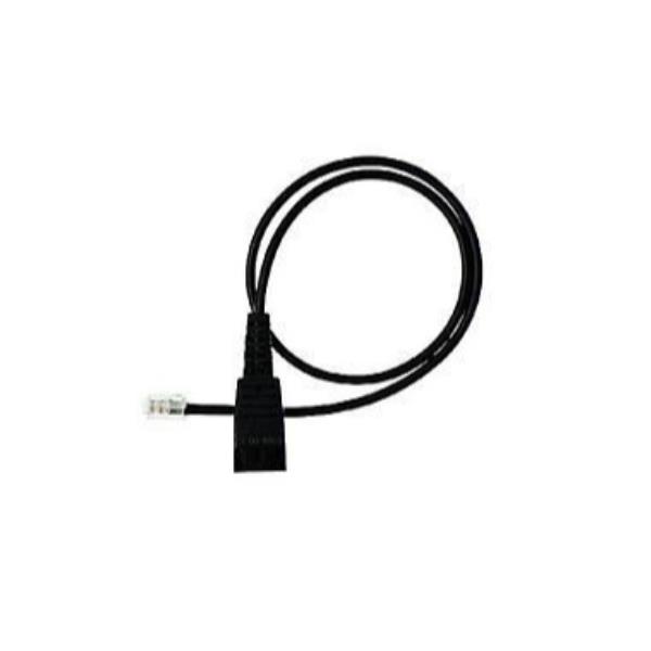 CAVO DRITTO QD T0 RJ11 0 5 M – 4P PLUG: M- R R M+ – POLARITÀ P0 STD
