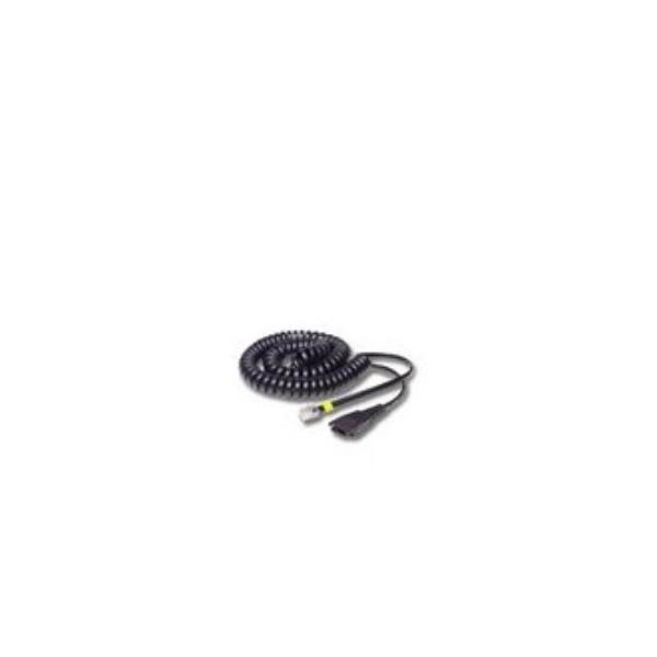 CAVO SPIRALATO QD 3 M – 4P PLUG: M- R R M+ – POLARITÀ P0 STD