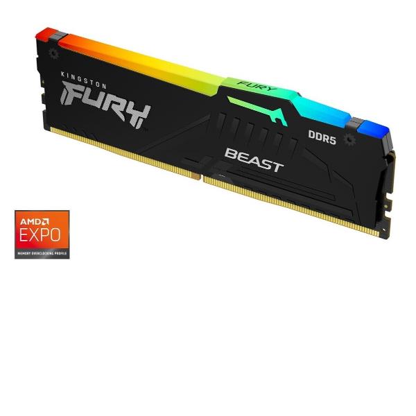 Kingston – FURY Beast Black RGB EXPO 16GB