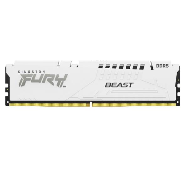 16GB 5600MT/s DDR5 CL40 DIMM FURY Beast White XMP