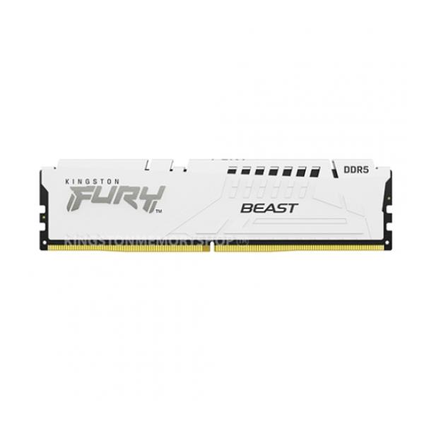 32GB DDR5 5200MT/s CL40 FURY Beast White XMP