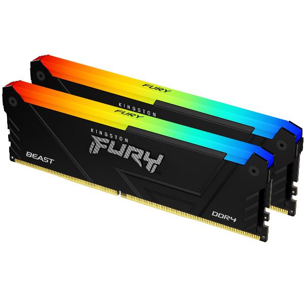 FURY™ Beast DDR4 RGB – 32GB 3600MT/s DDR4 CL18 DIMM (Kit da 2)