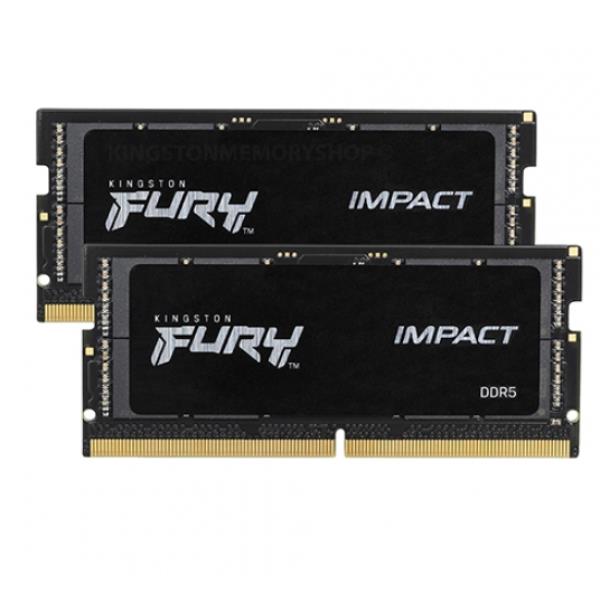 32GB 6000MT/s DDR5 CL38 SODIMM (Kit of 2) FURY Impact XMP