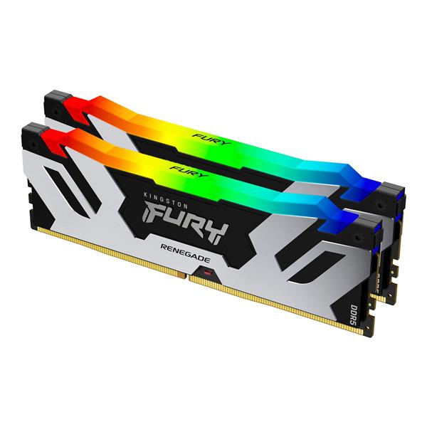 Kingston FURY 32GB 7600MT/s DDR5 CL38 DIMM (Kit da 2) Renegade RGB XMP