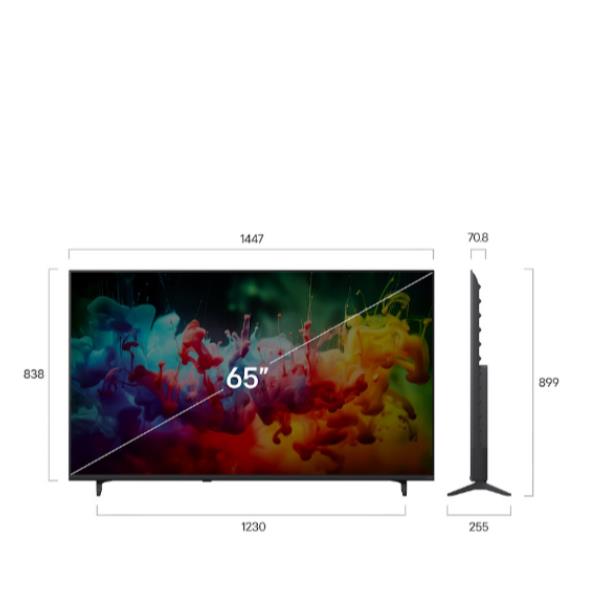 65 QNED MINILED AI 70B 4K ULTRA HD WEBOS26 – PIEDINI LATERALI