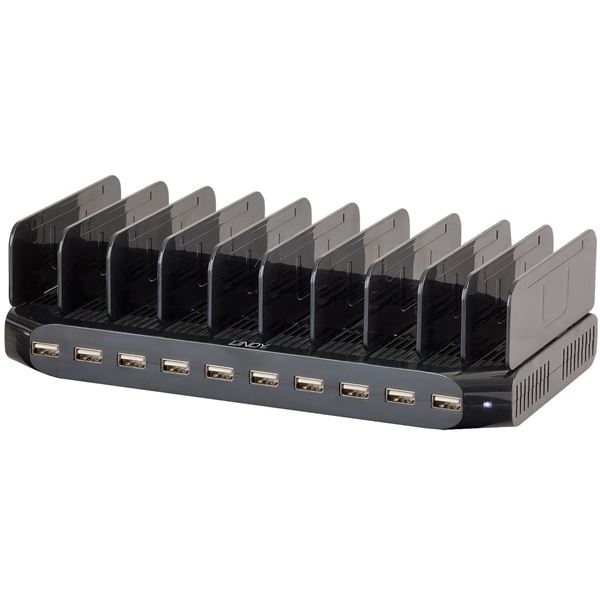 STAZIONE DI RICARICA USB, 10 PORTE