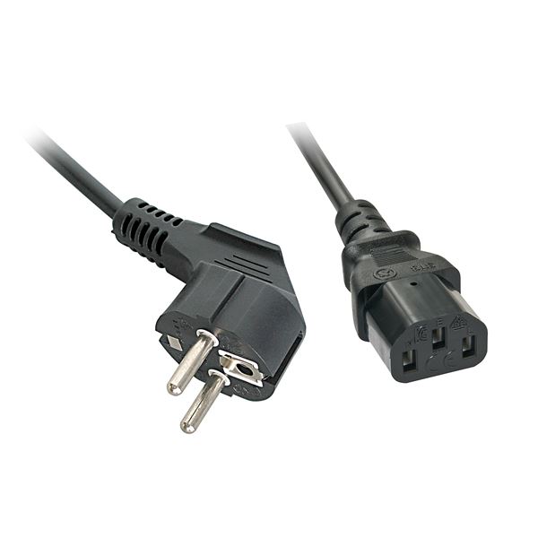CAVO DI ALIMENTAZIONE SCHUKO IEC 2M