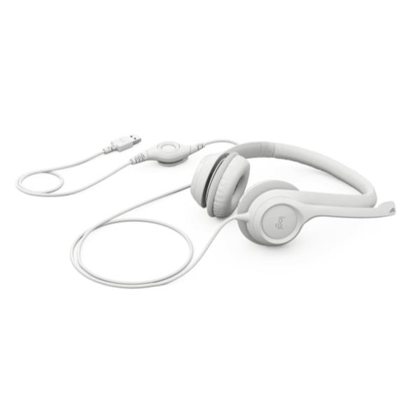 CUFFIA H390 USB CABLATA – OFF WHITE