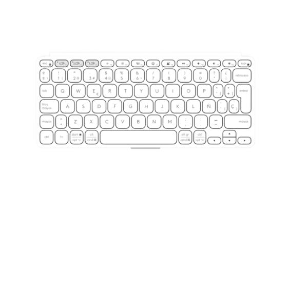 KEYS-TO-GO 2 For IPAD – PALE GRAY