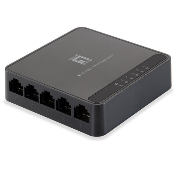 LEVELONE GEU-0522 – SWITCH 5-PORTE GIGABIT