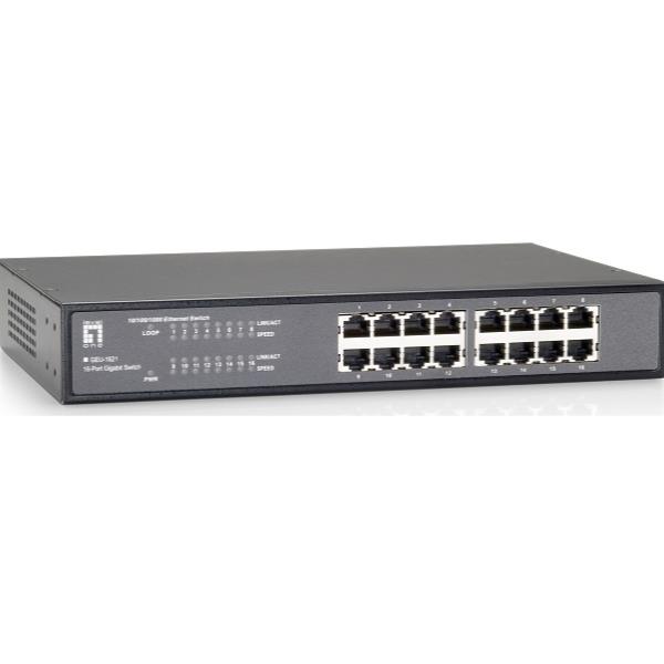 LEVELONE GEU-1621 – SWITCH 16-PORTE GIGABIT