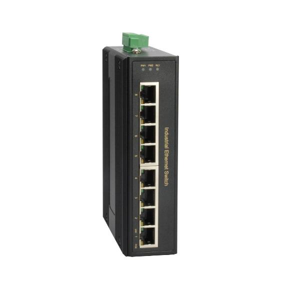 LEVELONE IGP-0802 – SWITCH INDUSTRIALE 8-PORTE POE 802.3at/af, 200W, -40°C – 75°C