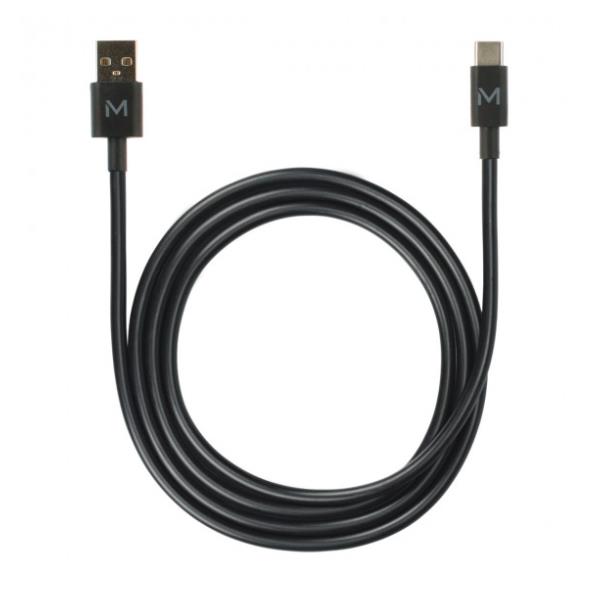 CAVO ENERGIA USB A / USB C 1M NERO