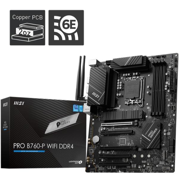 MSI – PRO B760-P WIFI DDR4
