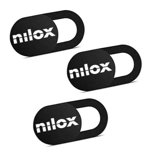 NILOX TECH – Cover slider copri webcam, scorrevole, 3 slider in confezione, ultra sottile