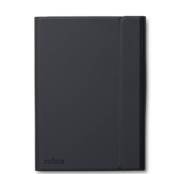 NILOX TECH – Custodia universale a libro slim per Tablet da 9.7″ a 10.5″ dimensione display, sistema di chiusura con lembo magnetico, 3 angoli di inclinazione