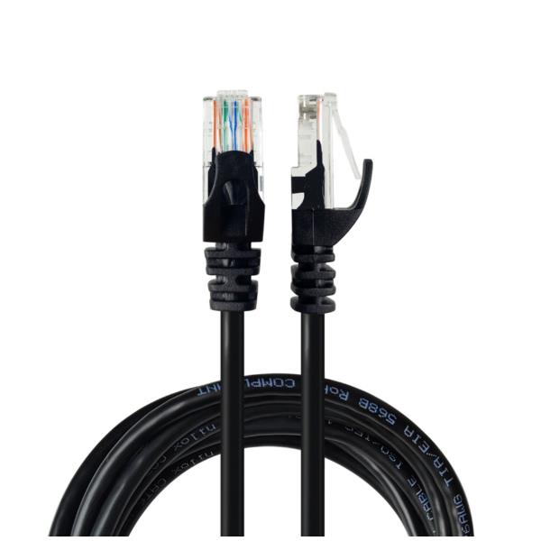 NILOX TECH – Cavo di rete Ethernet RJ45 UTP CAT 6, lunghezza cavo 3 mt, materiale CCA (lega di Alluminio/Rame), maschio a maschio, flessibile e durevole