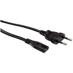 NILOX TECH – Cavo alimentazione con connettore IEC C7 a connettore CEI 23-16/VII, femmina a maschio, lunghezza cavo 5 mt