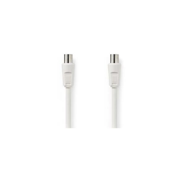 NILOX TECH – Cavo antenna coassiale con connettore RCA a connettore RCA, maschio a femmina W, lunghezza cavo 3 mt