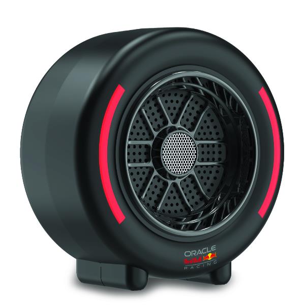 REDBULL – Speaker wireless, potenza massima 16 Watt, forma di ruota, persa USB, slot TF card e funzione true wireless