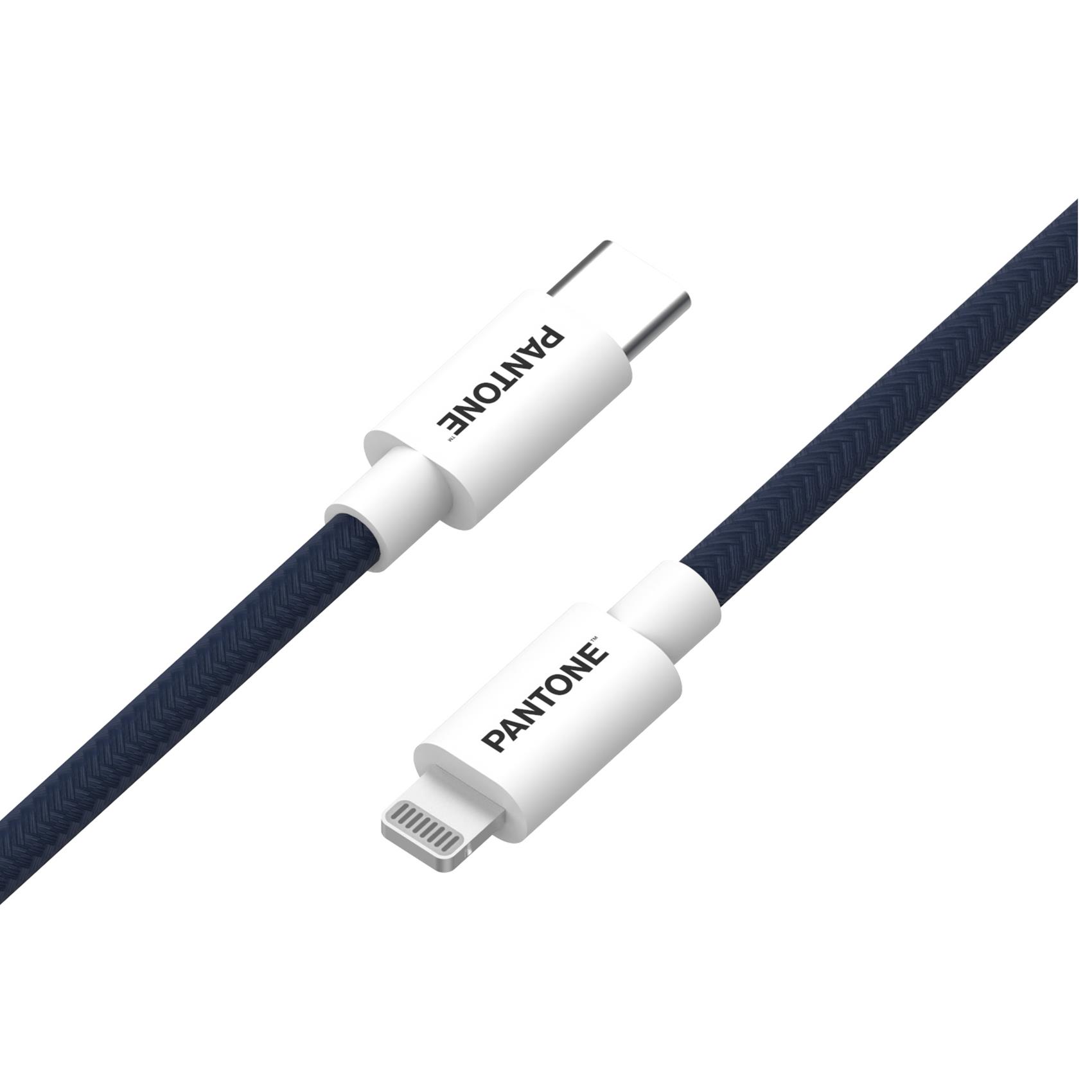 PANTONE – Cavo USB-C to Lightning potenza massima 60 Watt, lunghezza cavo 1.5 mt