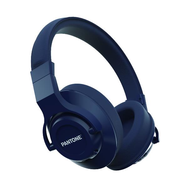 PANTONE – Cuffia Bluetooth con cancellazione attiva del rumore, padiglioni richiudibili, sovra aurali