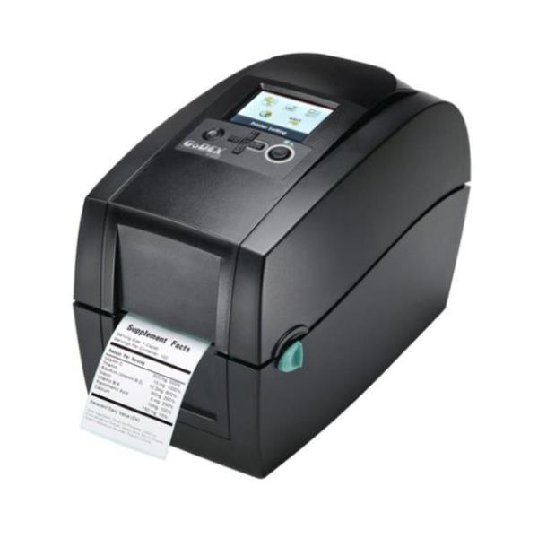 GODEX RT200 STAMPANTE 2″ TT 203 DPI, USB, RS232, LAN, DISPLAY