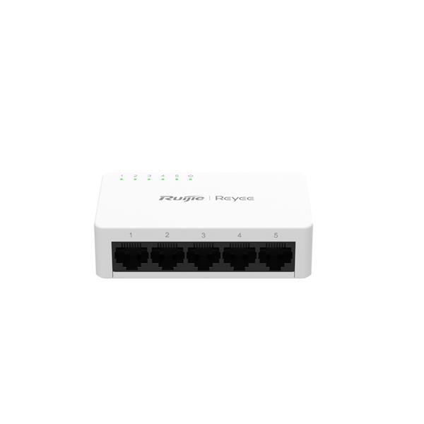 Reyee Switch unmanaged 5xGE con case in plastica